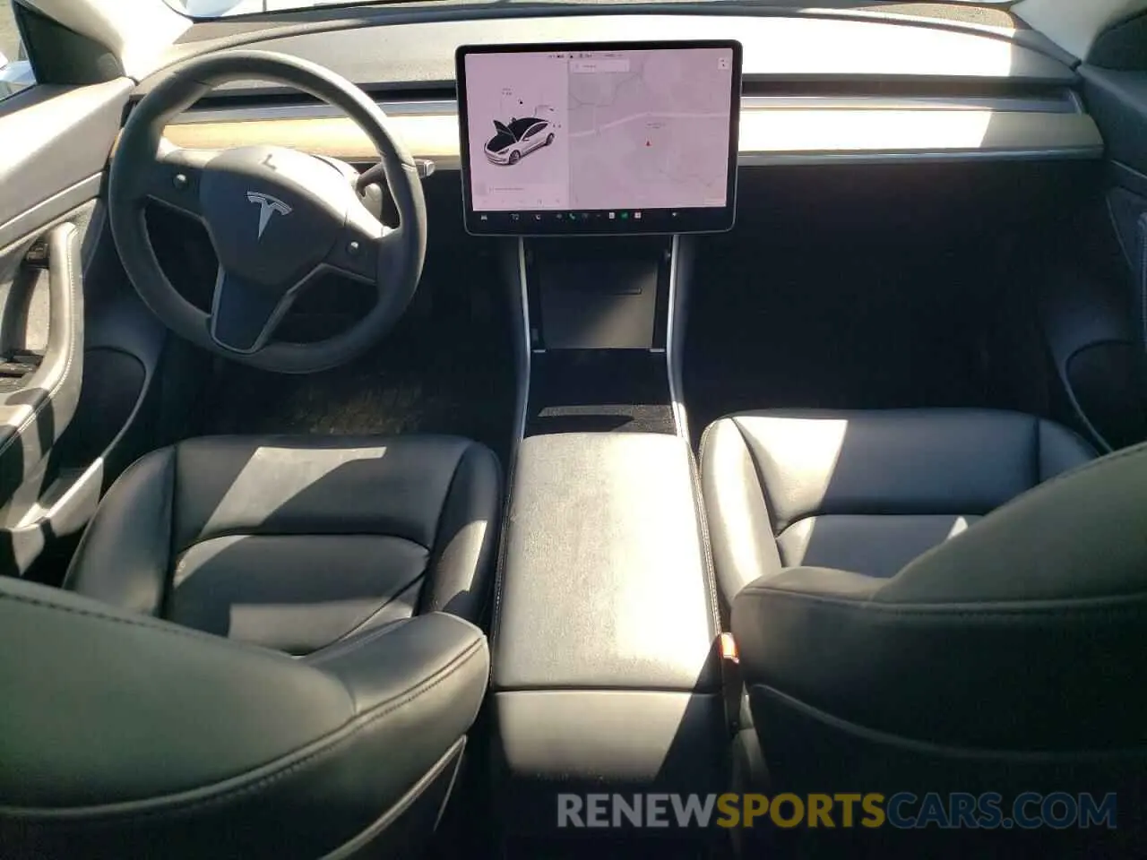8 fotografías del automóvil dañado 5YJ3E1EA3LF598824 TESLA MODEL 3 2020