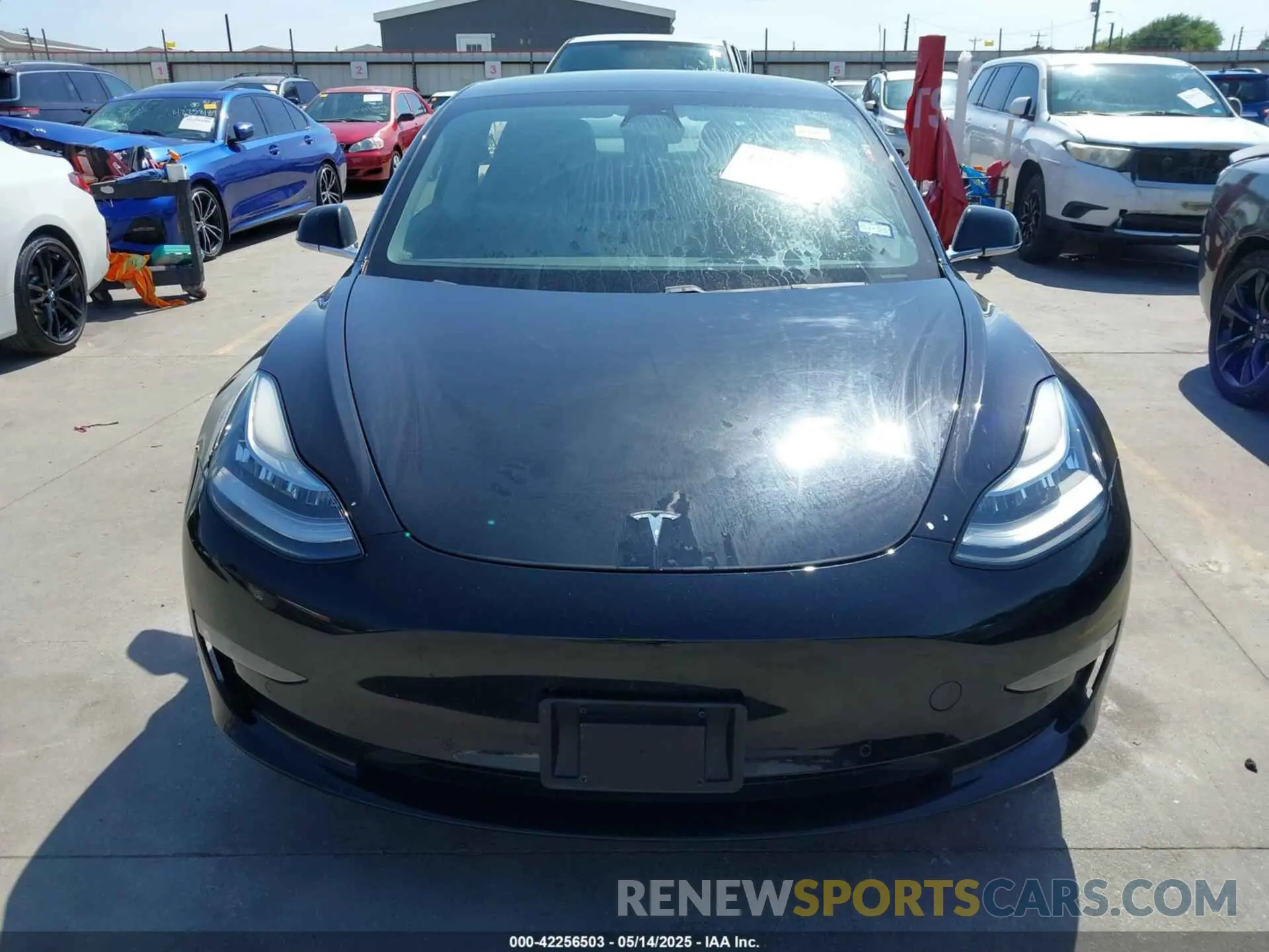 12 fotografías del automóvil dañado 5YJ3E1EA3LF611152 TESLA MODEL 3 2020