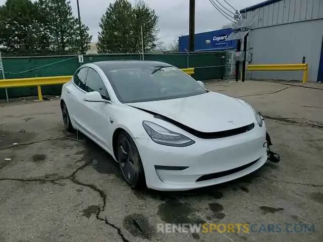 13 fotografías del automóvil dañado 5YJ3E1EA3LF613533 TESLA MODEL 3 2020