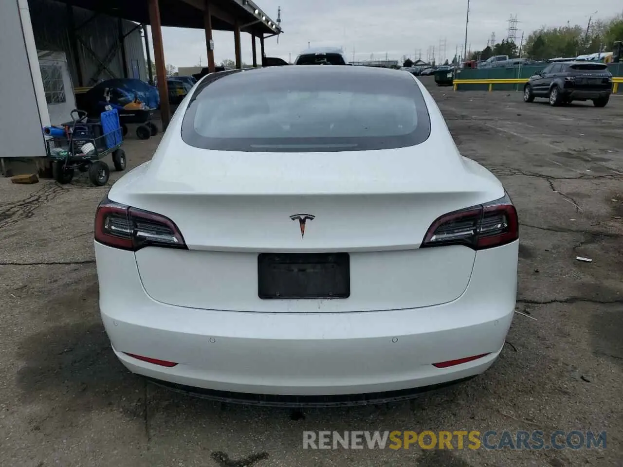 6 fotografías del automóvil dañado 5YJ3E1EA3LF613533 TESLA MODEL 3 2020
