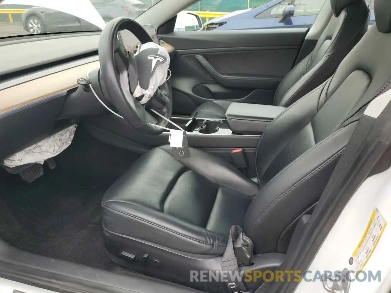 7 fotografías del automóvil dañado 5YJ3E1EA3LF613533 TESLA MODEL 3 2020