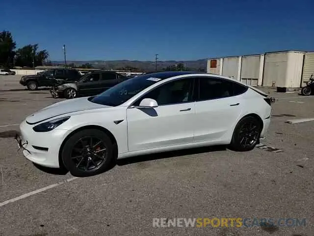 11 fotografías del automóvil dañado 5YJ3E1EA3LF615430 TESLA MODEL 3 2020
