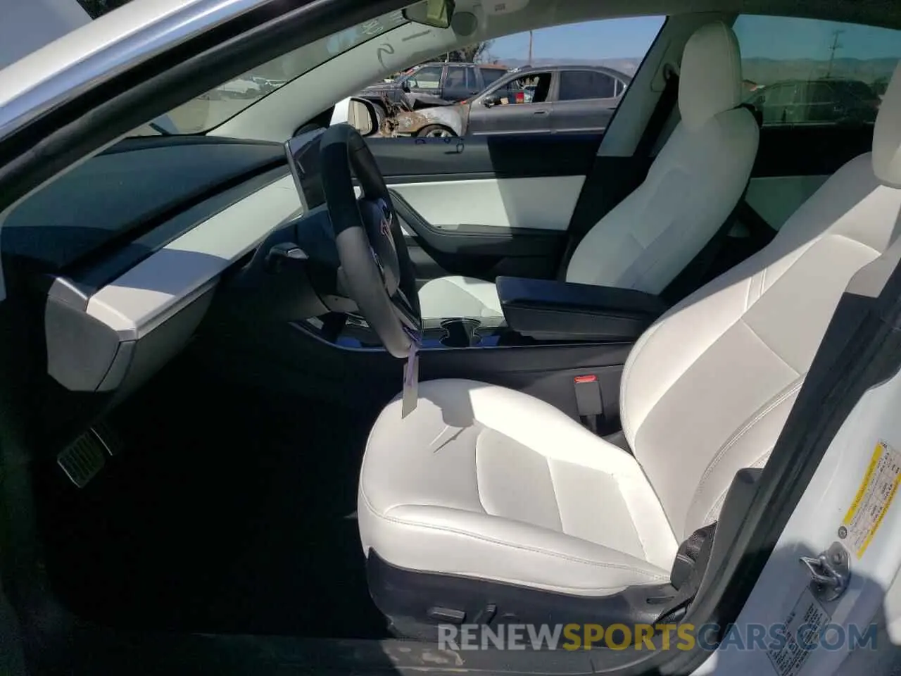 7 fotografías del automóvil dañado 5YJ3E1EA3LF615430 TESLA MODEL 3 2020