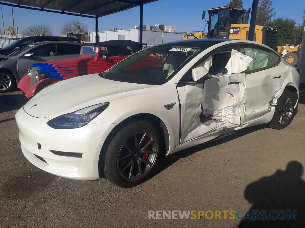 1 fotografías del automóvil dañado 5YJ3E1EA3LF632910 TESLA MODEL 3 2020