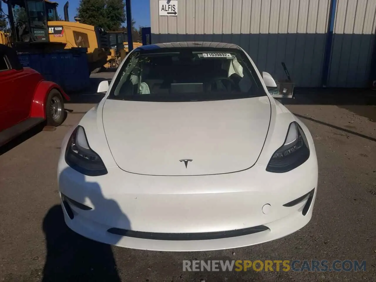 5 fotografías del automóvil dañado 5YJ3E1EA3LF632910 TESLA MODEL 3 2020