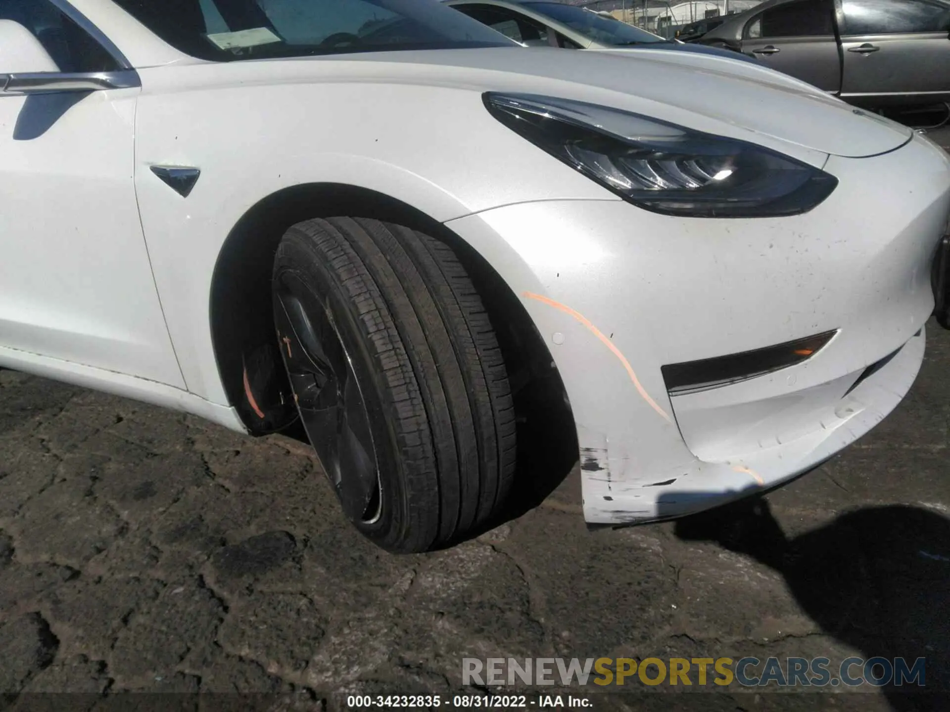 6 fotografías del automóvil dañado 5YJ3E1EA3LF634074 TESLA MODEL 3 2020
