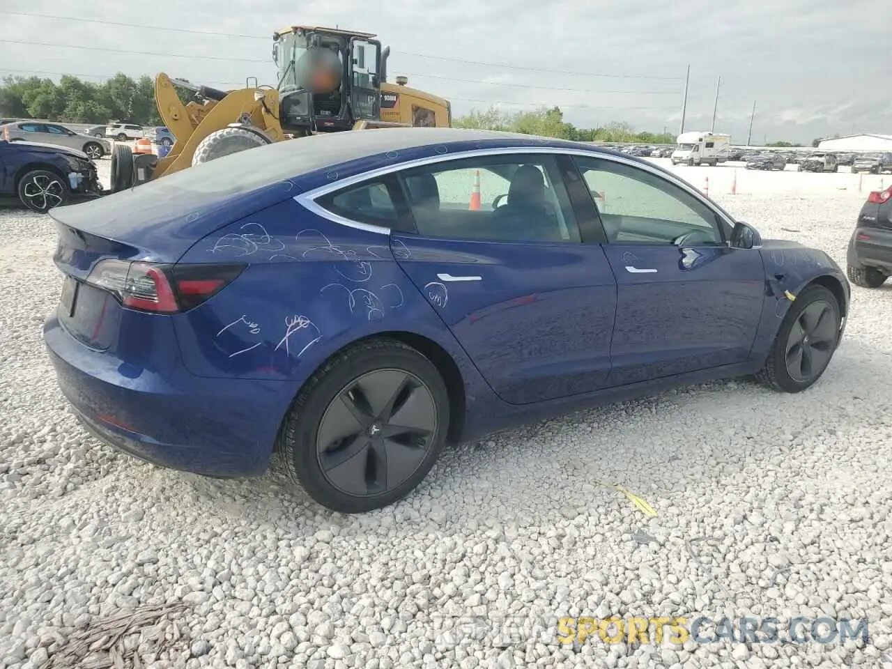 3 fotografías del automóvil dañado 5YJ3E1EA3LF658472 TESLA MODEL 3 2020