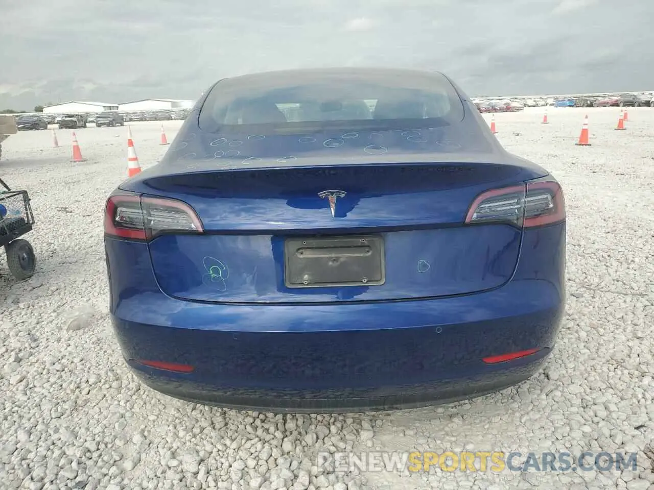 6 fotografías del automóvil dañado 5YJ3E1EA3LF658472 TESLA MODEL 3 2020