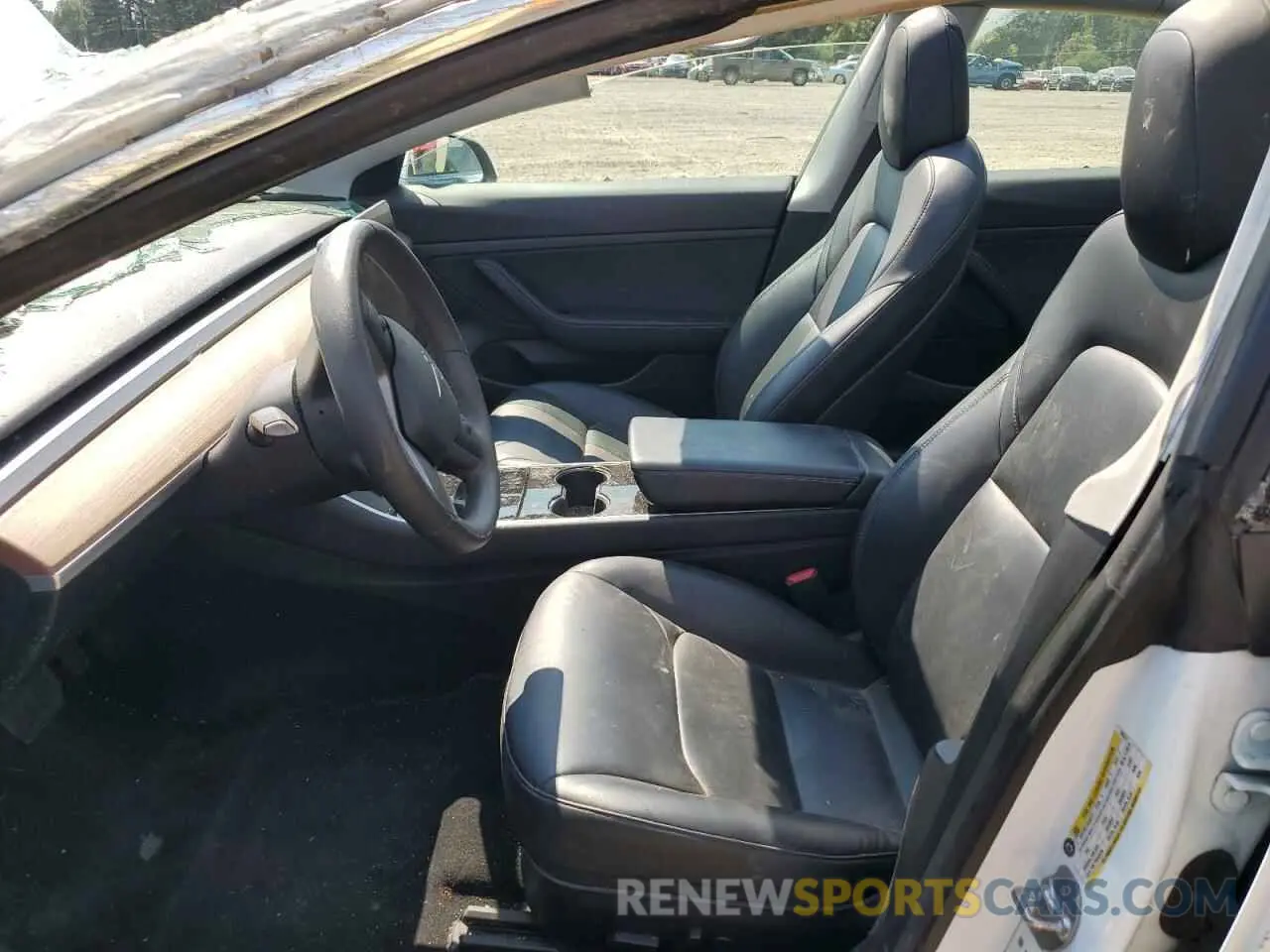 7 fotografías del automóvil dañado 5YJ3E1EA3LF706374 TESLA MODEL 3 2020