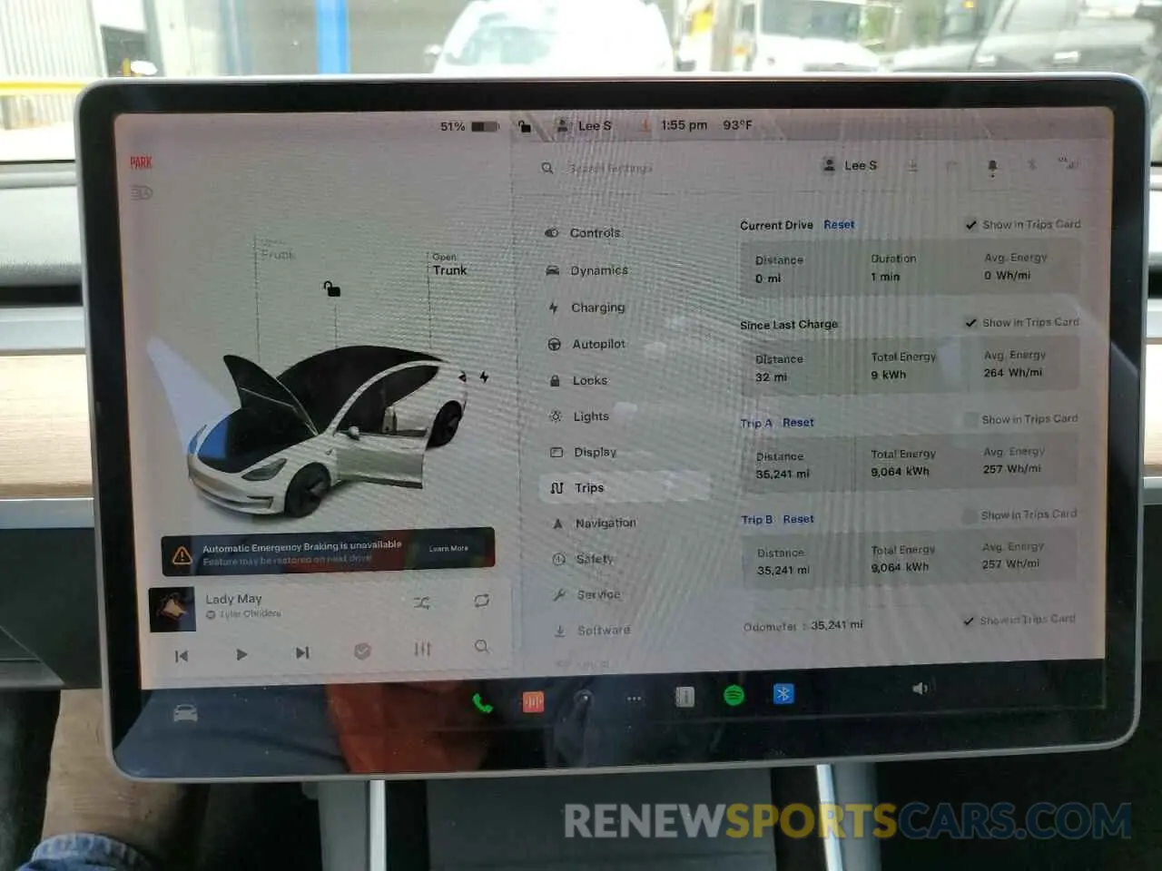 9 fotografías del automóvil dañado 5YJ3E1EA3LF783682 TESLA MODEL 3 2020