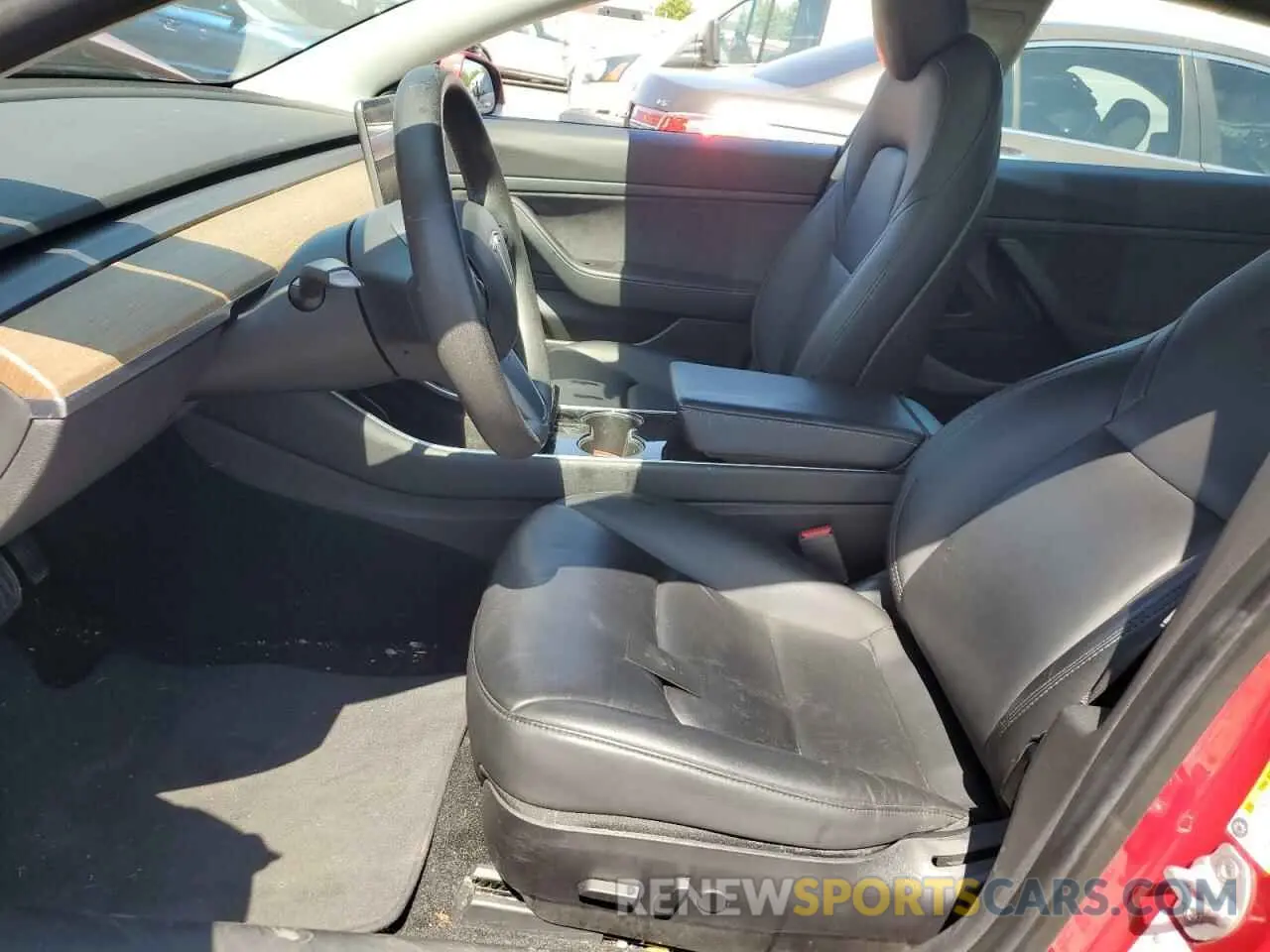 7 fotografías del automóvil dañado 5YJ3E1EA3LF792348 TESLA MODEL 3 2020