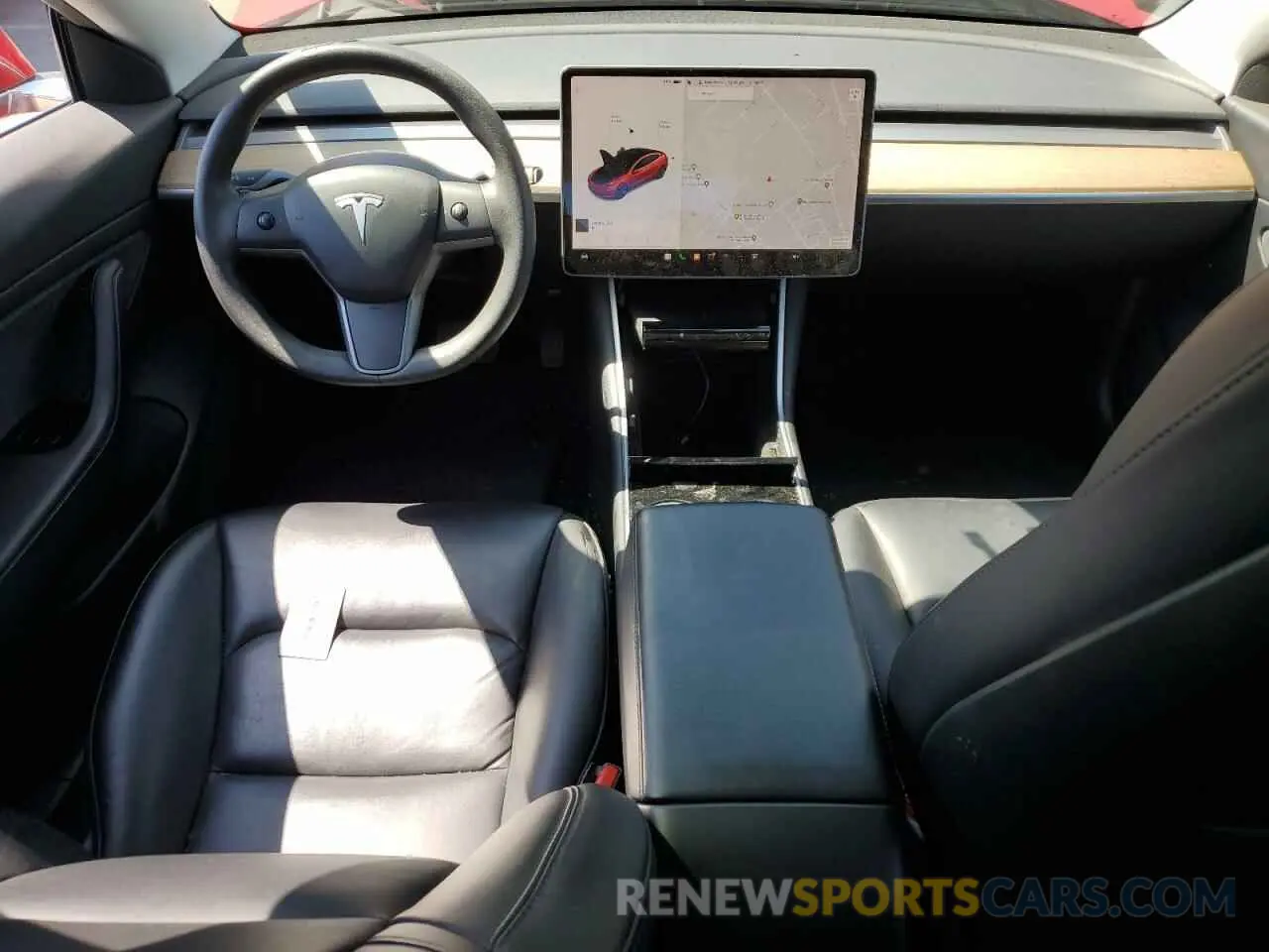 8 fotografías del automóvil dañado 5YJ3E1EA3LF792348 TESLA MODEL 3 2020