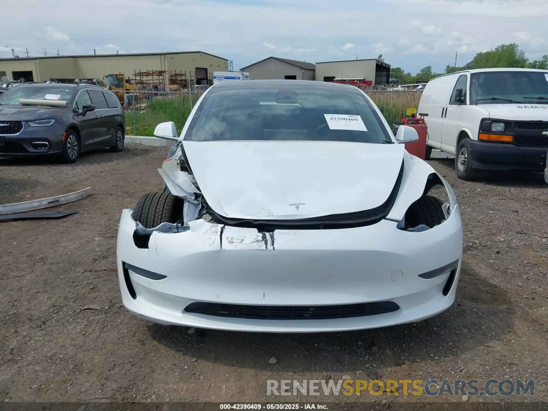 12 fotografías del automóvil dañado 5YJ3E1EA3LF794276 TESLA MODEL 3 2020