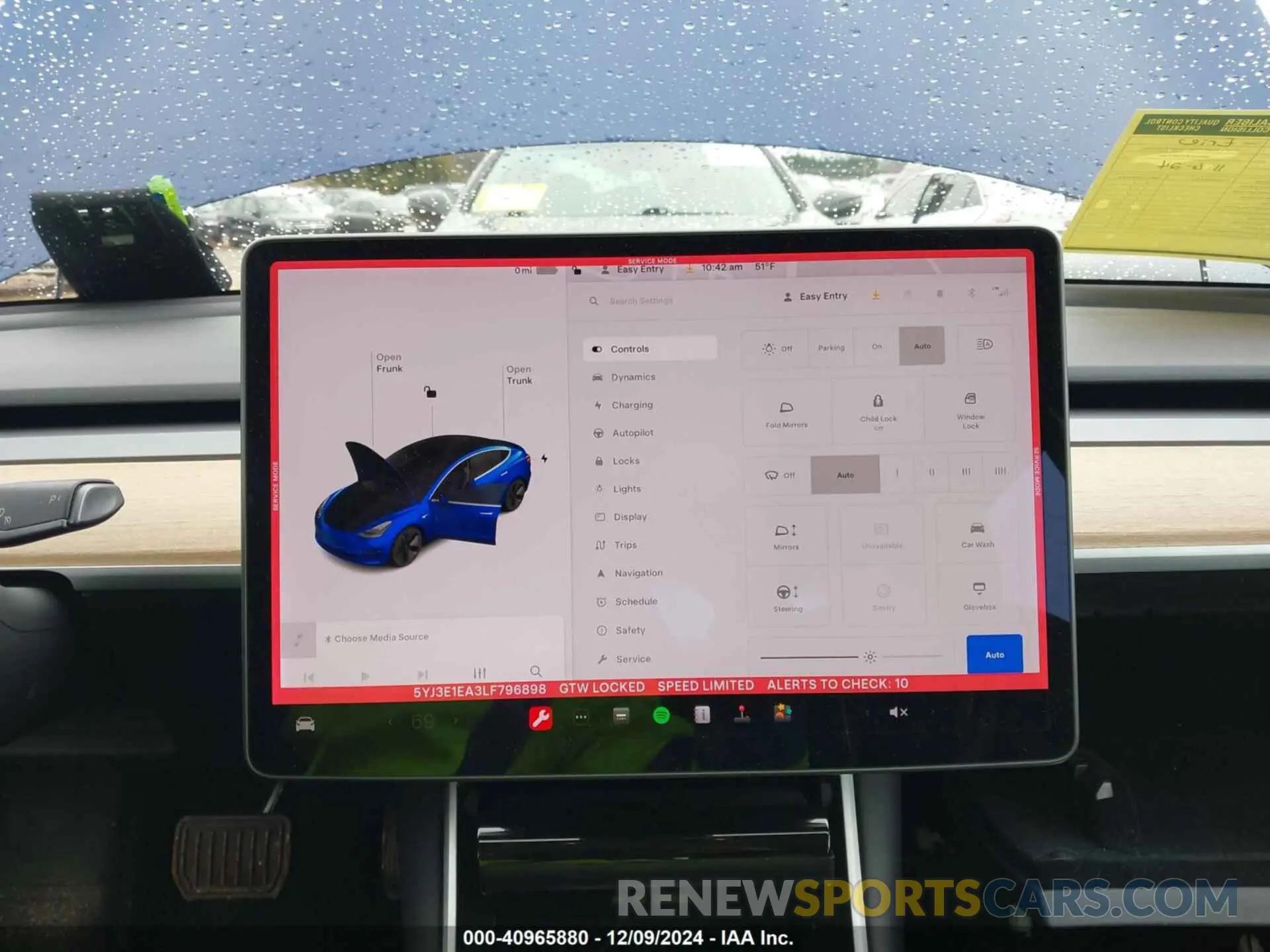 19 fotografías del automóvil dañado 5YJ3E1EA3LF796898 TESLA MODEL 3 2020