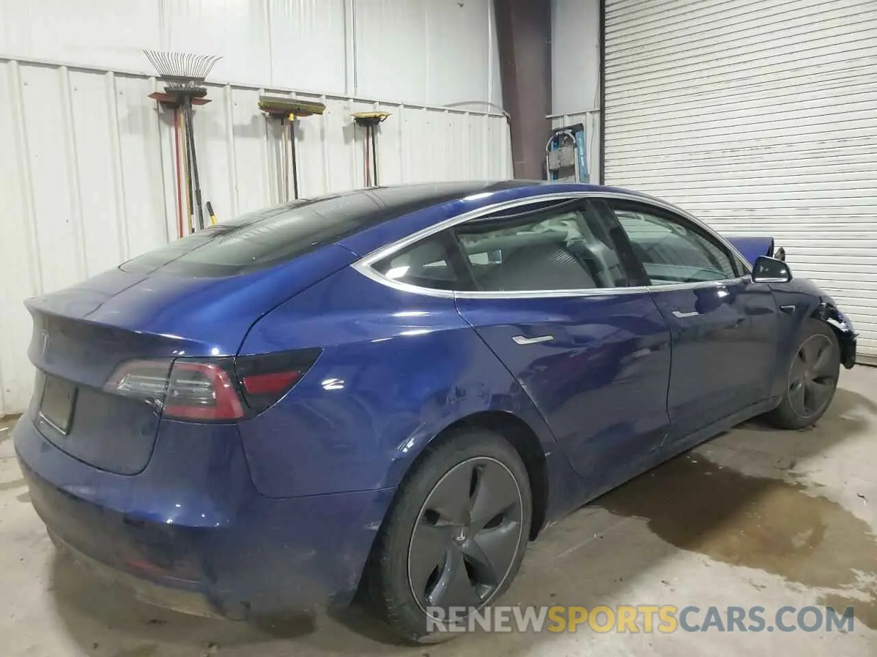 3 fotografías del automóvil dañado 5YJ3E1EA3LF803784 TESLA MODEL 3 2020