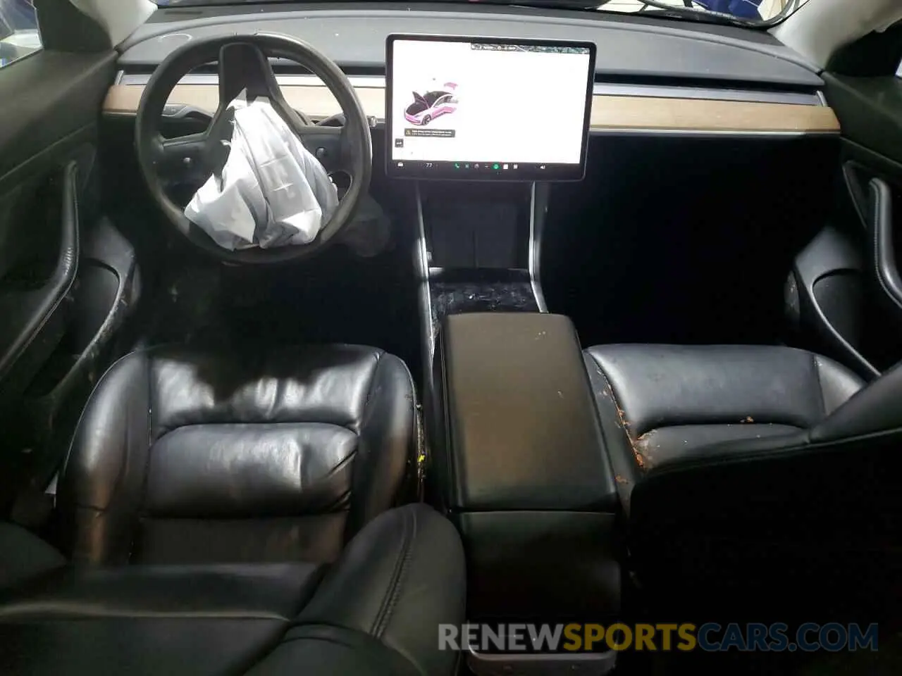 8 fotografías del automóvil dañado 5YJ3E1EA3LF803784 TESLA MODEL 3 2020
