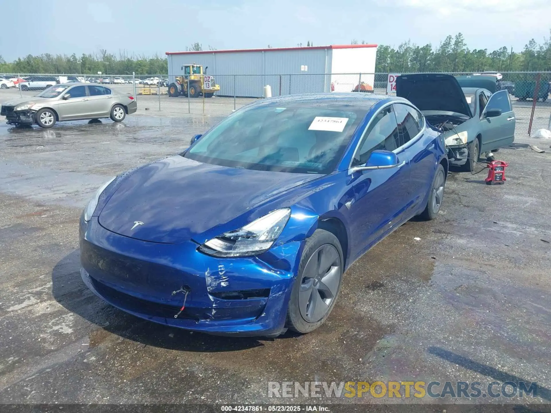 6 fotografías del automóvil dañado 5YJ3E1EA4LF591056 TESLA MODEL 3 2020