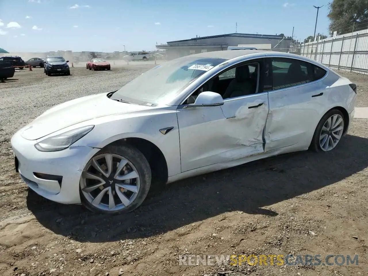 1 fotografías del automóvil dañado 5YJ3E1EA4LF614741 TESLA MODEL 3 2020