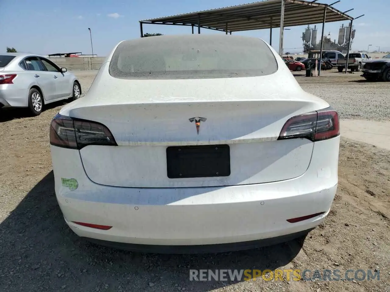 6 fotografías del automóvil dañado 5YJ3E1EA4LF614741 TESLA MODEL 3 2020