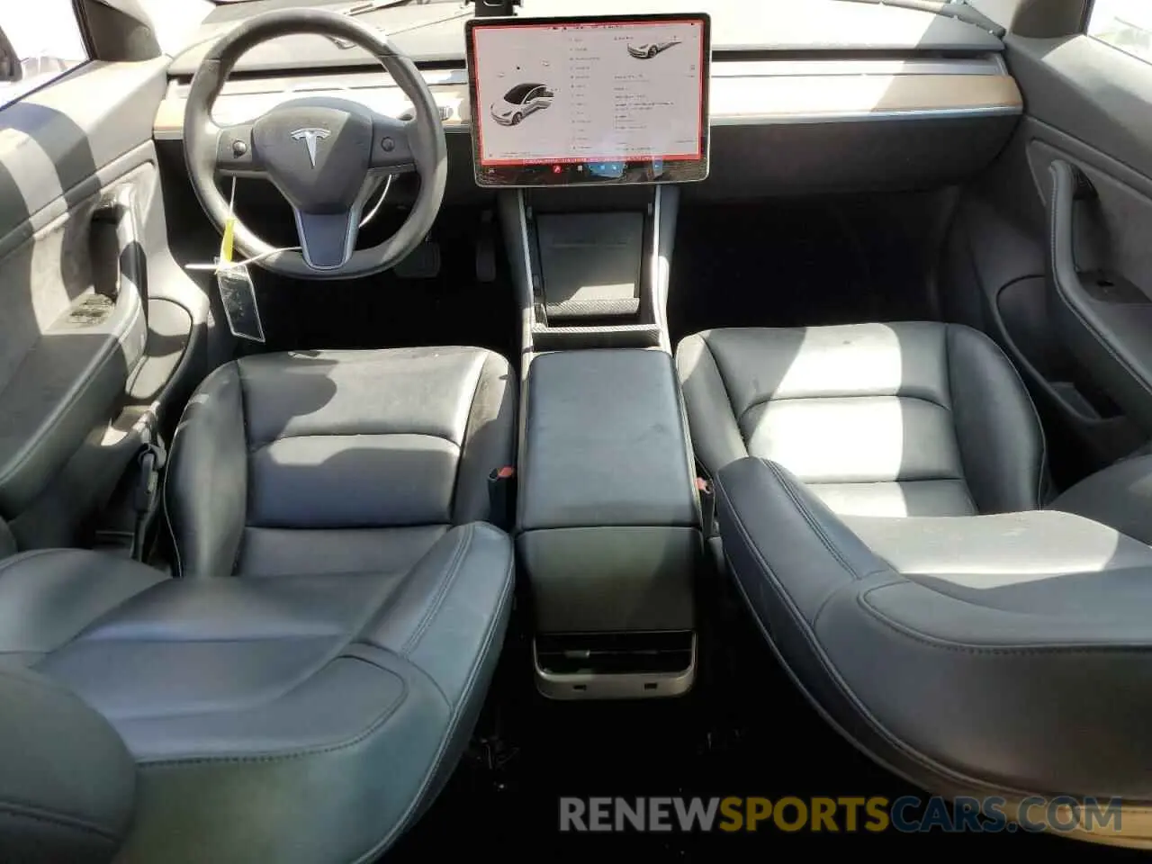 8 fotografías del automóvil dañado 5YJ3E1EA4LF614741 TESLA MODEL 3 2020