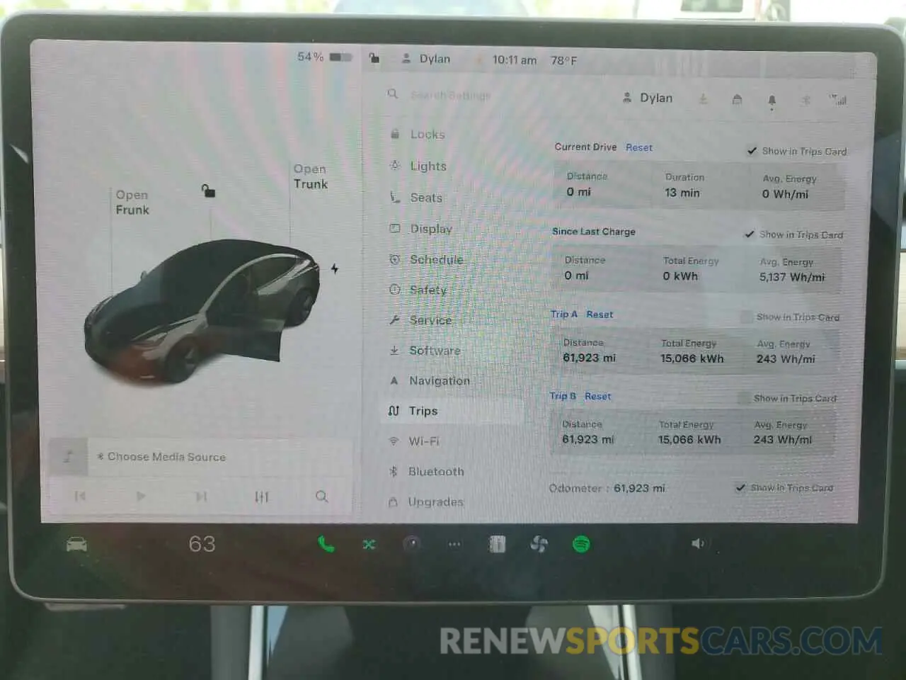 9 fotografías del automóvil dañado 5YJ3E1EA4LF634049 TESLA MODEL 3 2020