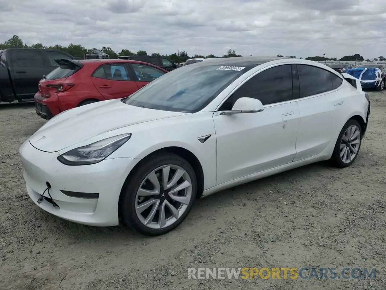 1 fotografías del automóvil dañado 5YJ3E1EA4LF634424 TESLA MODEL 3 2020