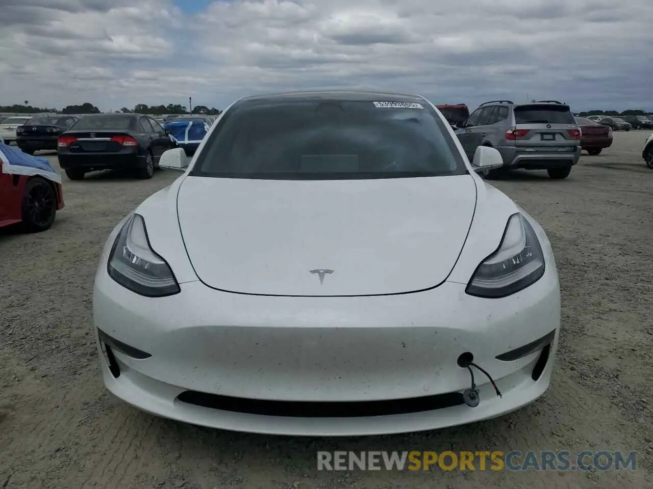 5 fotografías del automóvil dañado 5YJ3E1EA4LF634424 TESLA MODEL 3 2020