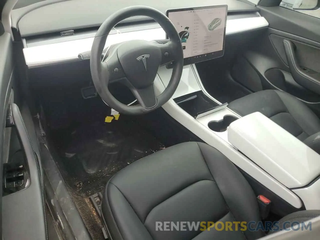 8 fotografías del automóvil dañado 5YJ3E1EA4LF634424 TESLA MODEL 3 2020