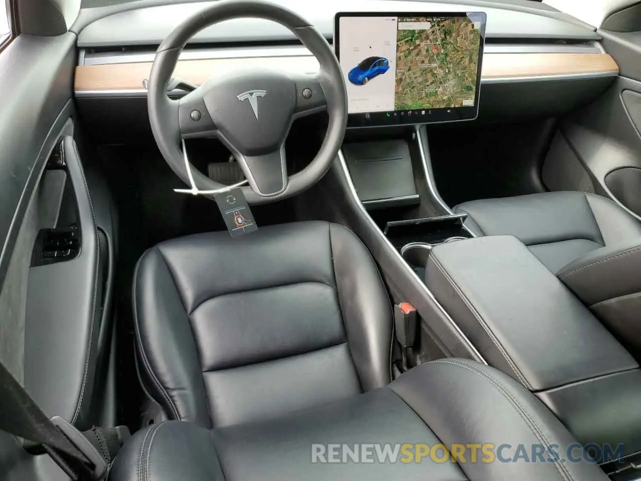 8 fotografías del automóvil dañado 5YJ3E1EA4LF645858 TESLA MODEL 3 2020