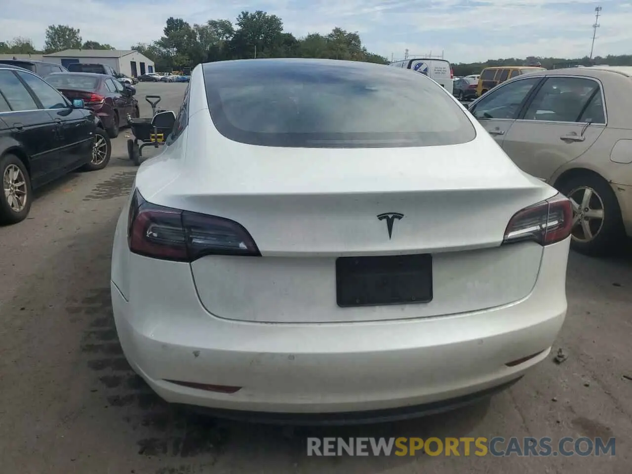 6 fotografías del automóvil dañado 5YJ3E1EA4LF660277 TESLA MODEL 3 2020
