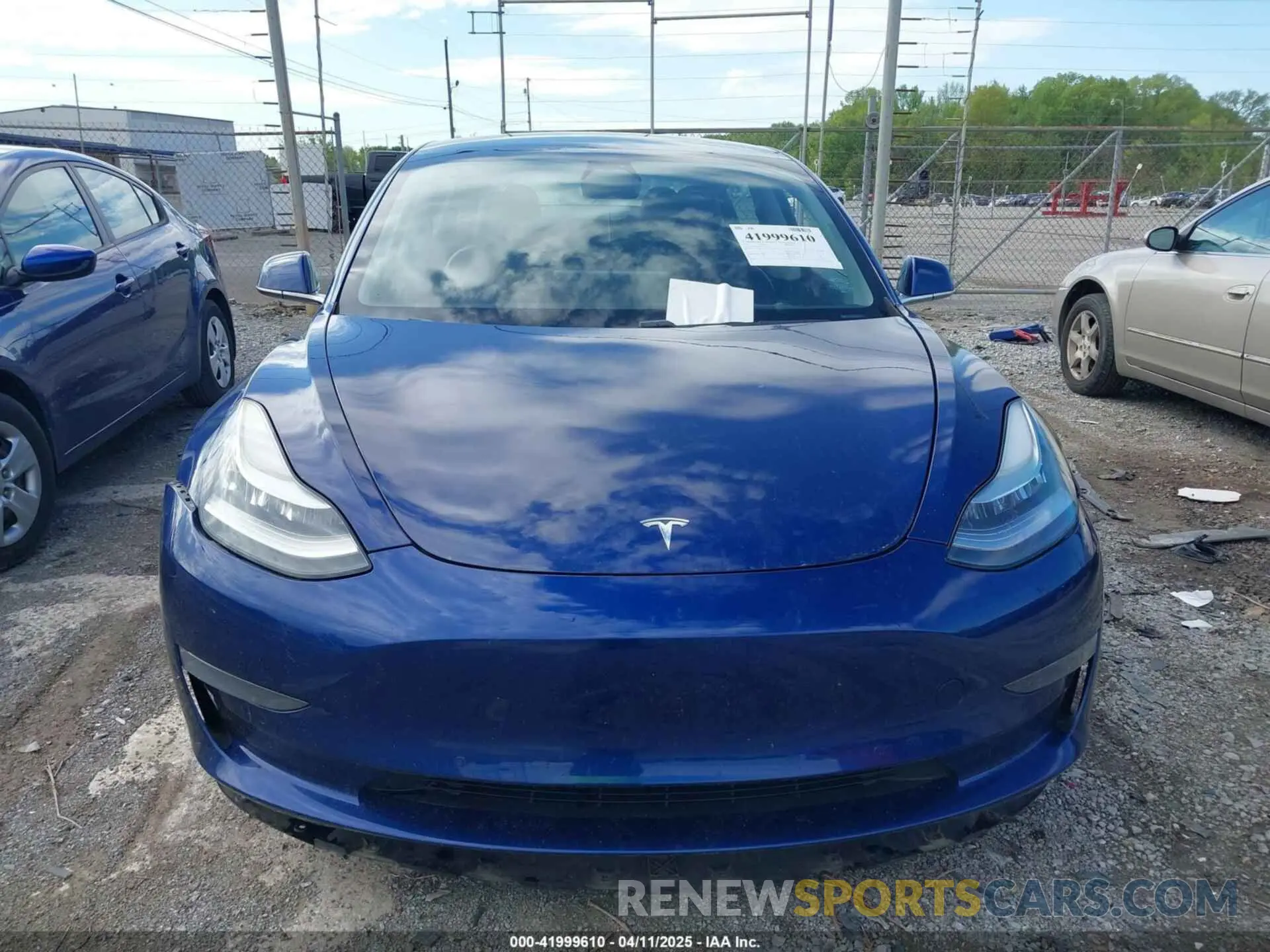 12 fotografías del automóvil dañado 5YJ3E1EA4LF661395 TESLA MODEL 3 2020