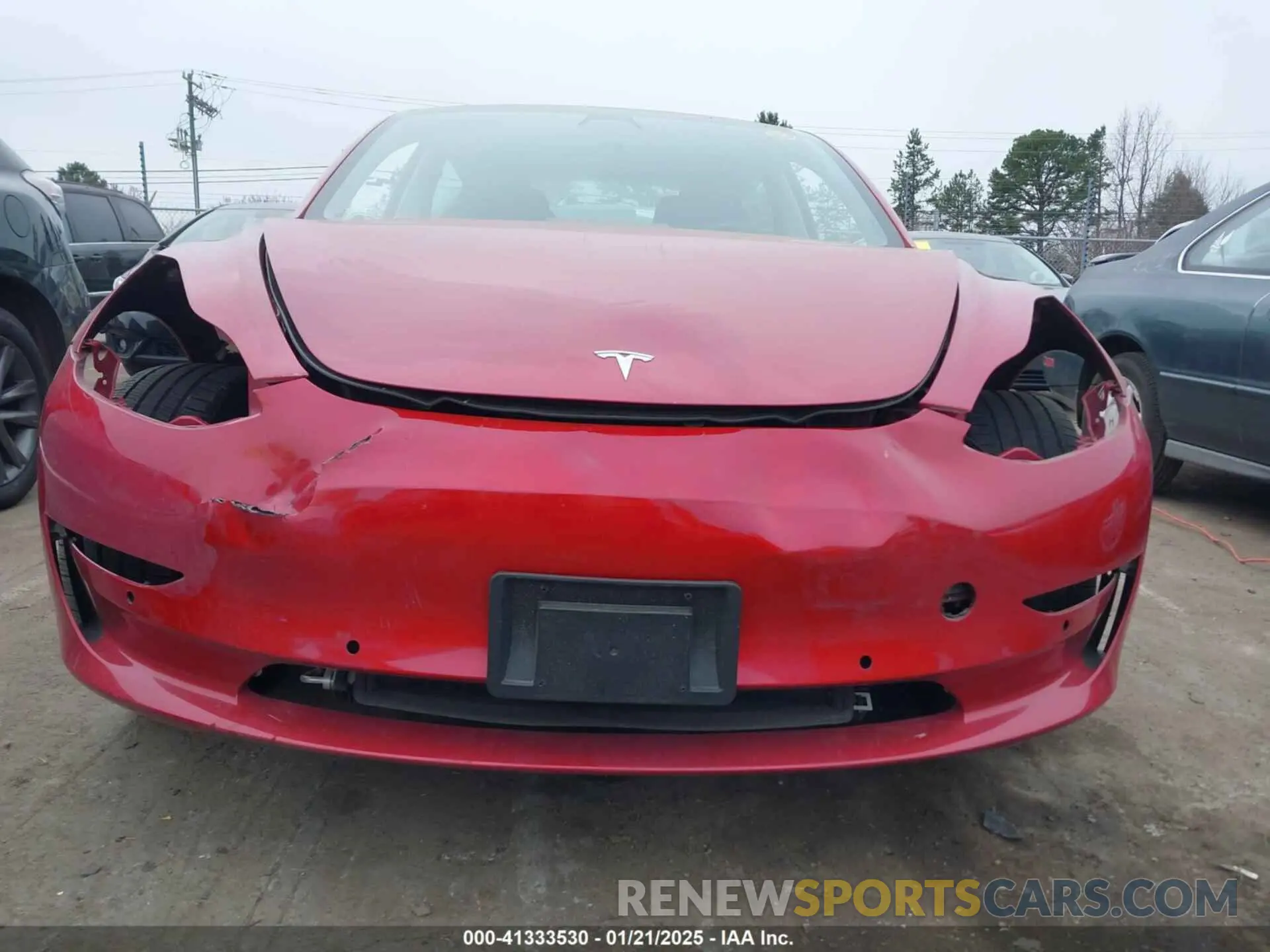 11 fotografías del automóvil dañado 5YJ3E1EA4LF703614 TESLA MODEL 3 2020