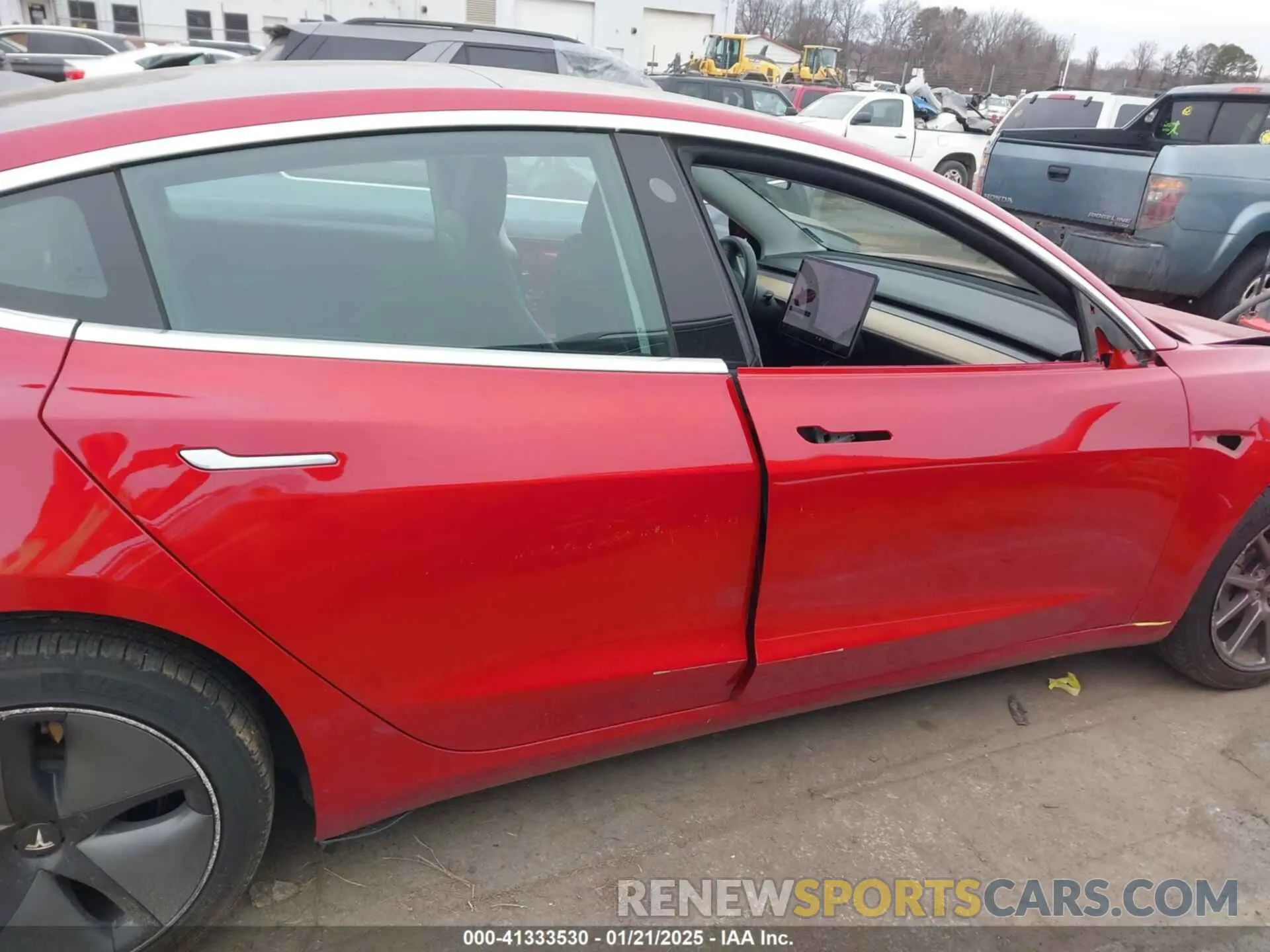 12 fotografías del automóvil dañado 5YJ3E1EA4LF703614 TESLA MODEL 3 2020