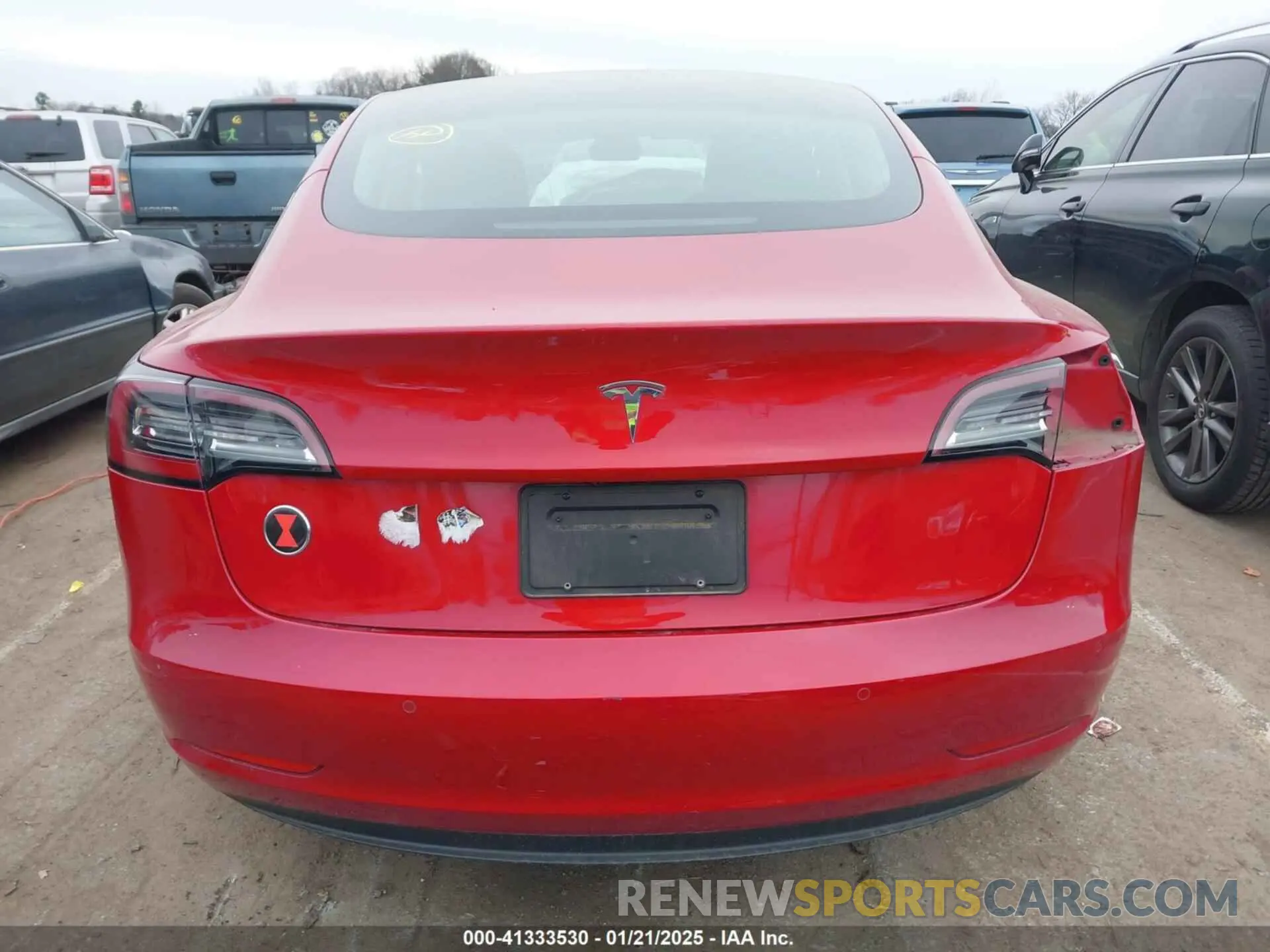 15 fotografías del automóvil dañado 5YJ3E1EA4LF703614 TESLA MODEL 3 2020