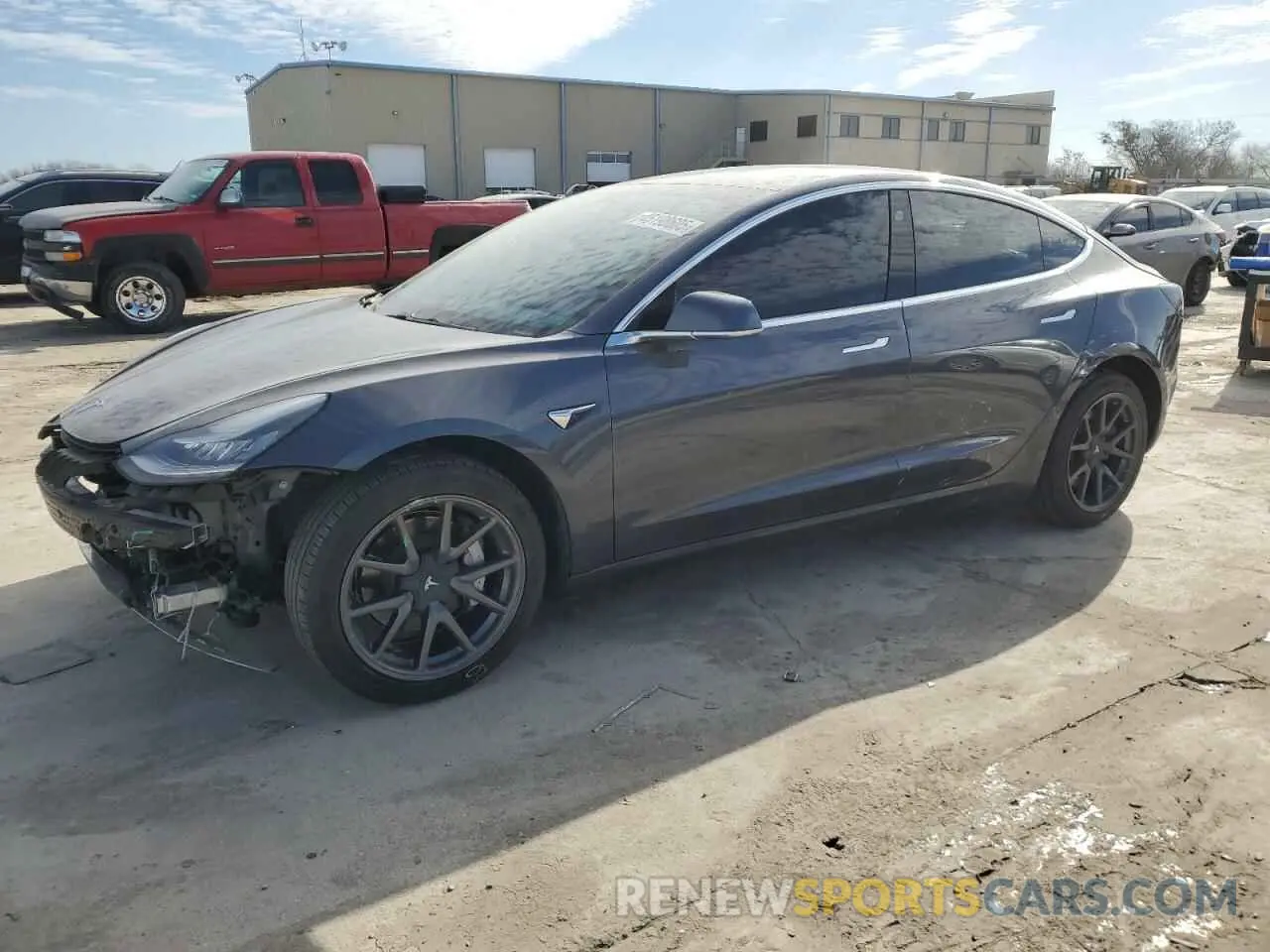 1 fotografías del automóvil dañado 5YJ3E1EA4LF705055 TESLA MODEL 3 2020