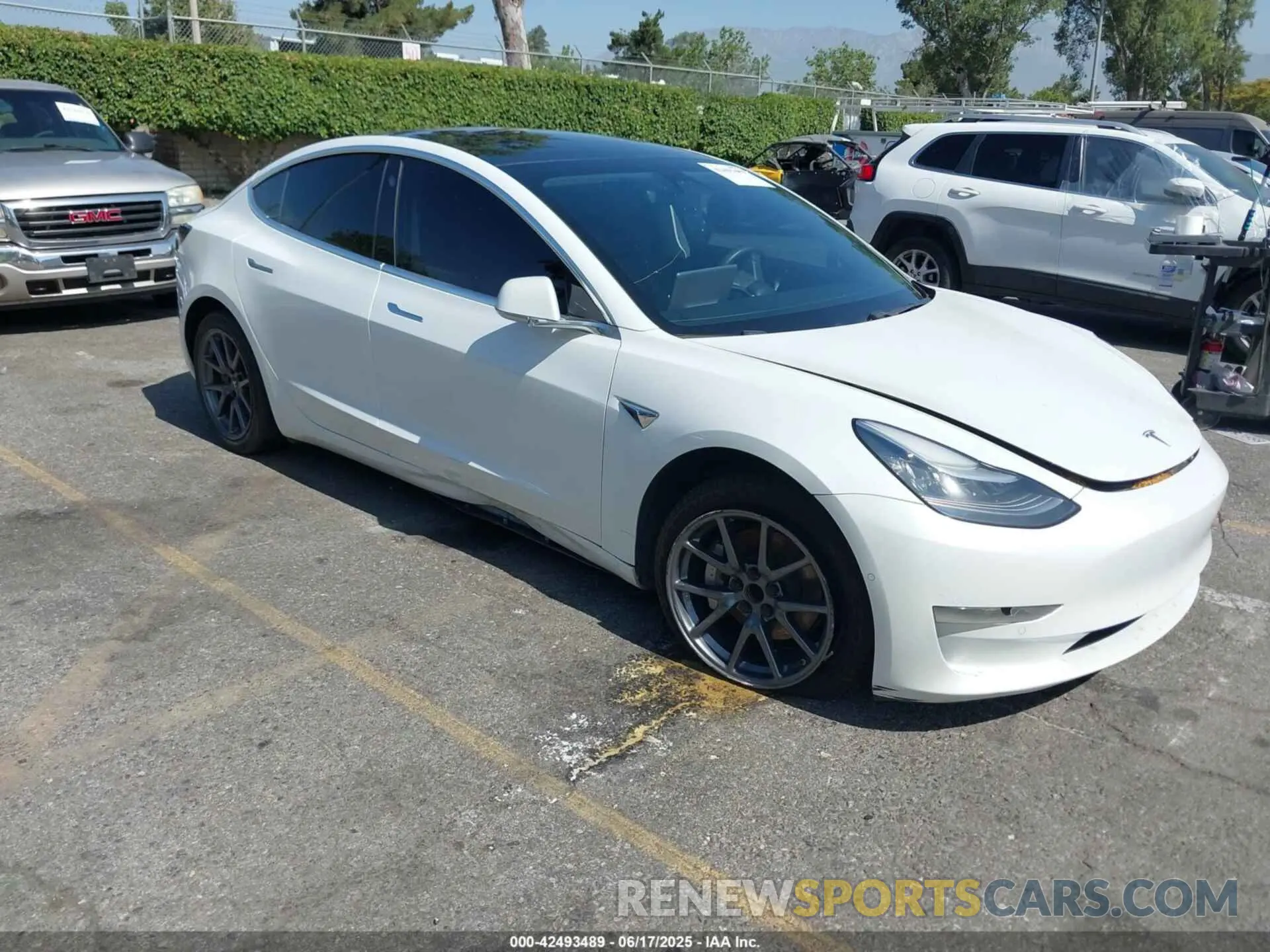 1 fotografías del automóvil dañado 5YJ3E1EA4LF740016 TESLA MODEL 3 2020