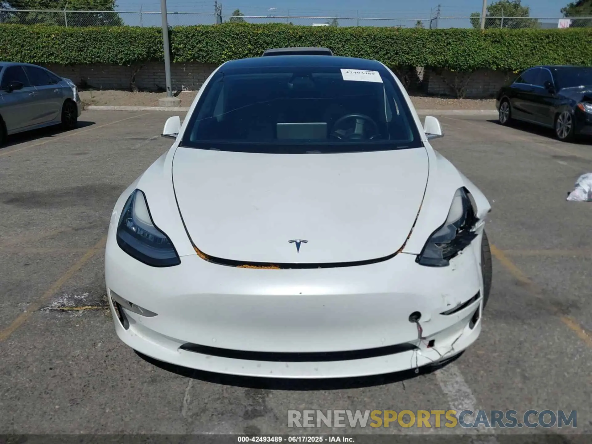 11 fotografías del automóvil dañado 5YJ3E1EA4LF740016 TESLA MODEL 3 2020