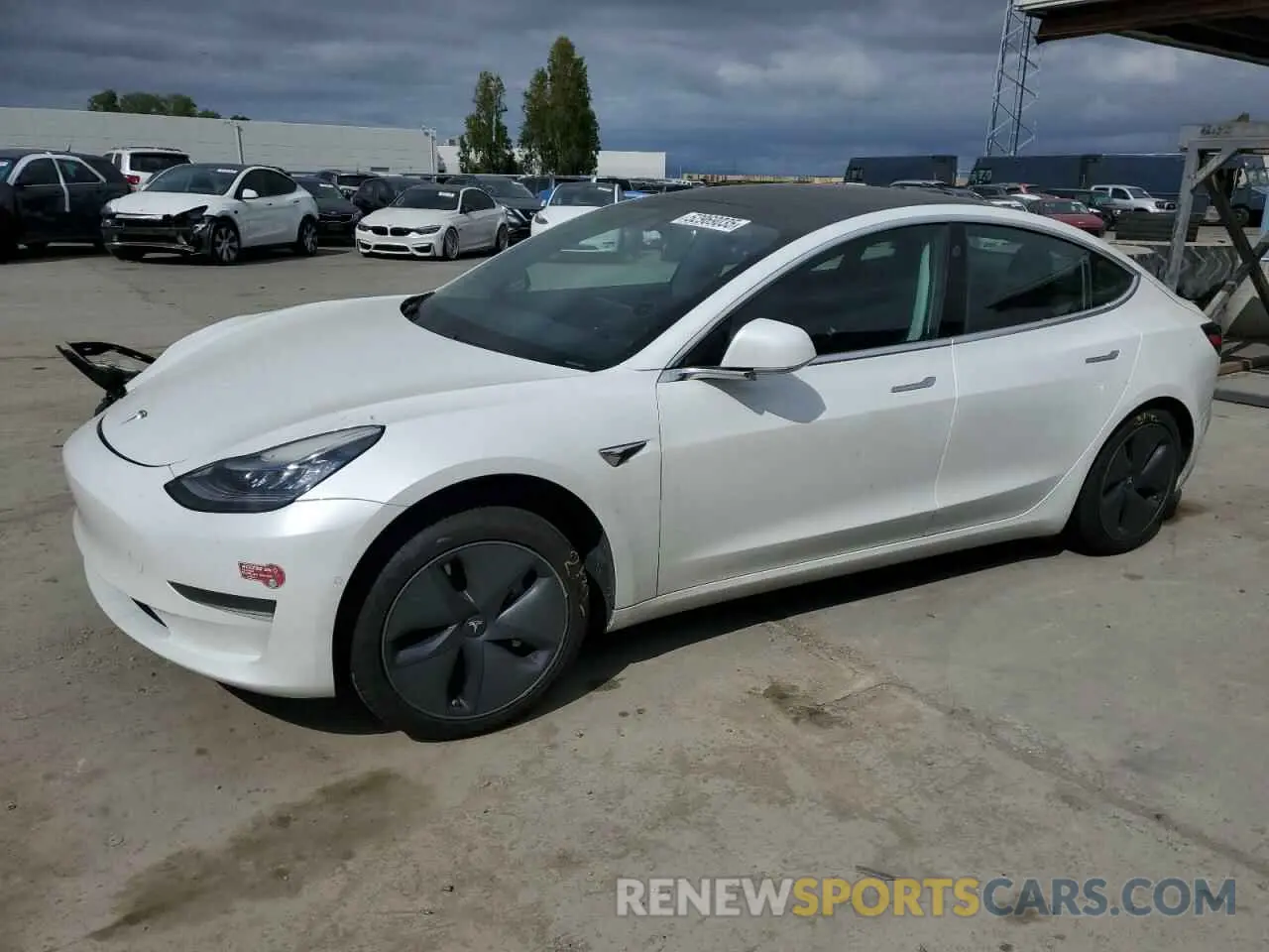 1 fotografías del automóvil dañado 5YJ3E1EA4LF740159 TESLA MODEL 3 2020