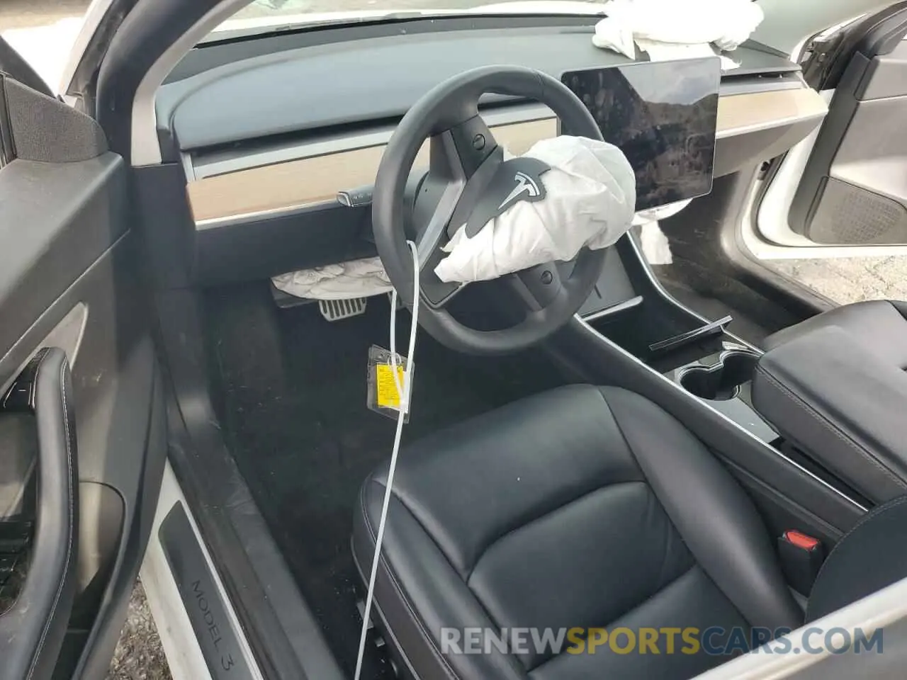 8 fotografías del automóvil dañado 5YJ3E1EA4LF745877 TESLA MODEL 3 2020
