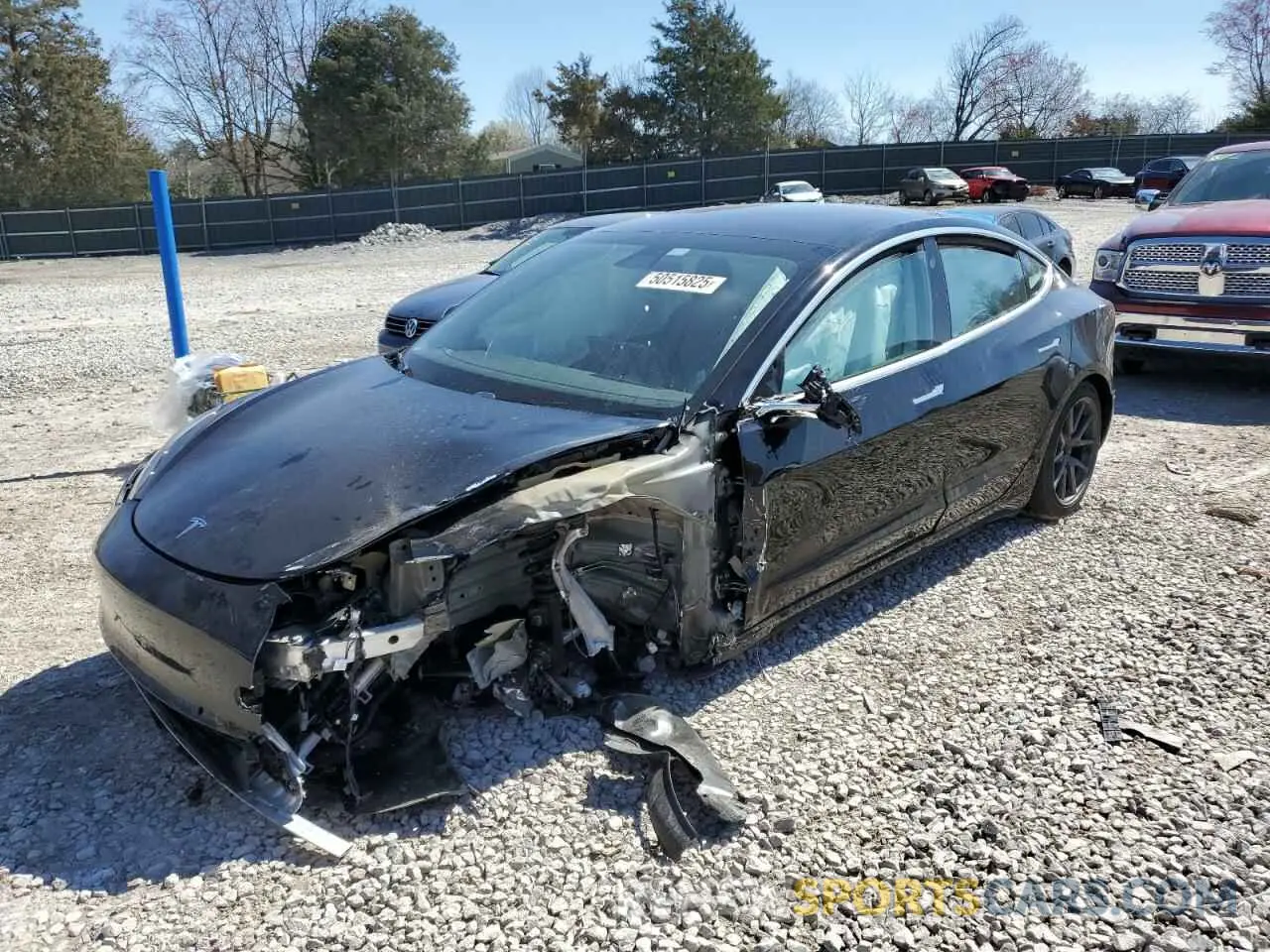 1 fotografías del automóvil dañado 5YJ3E1EA4LF784677 TESLA MODEL 3 2020