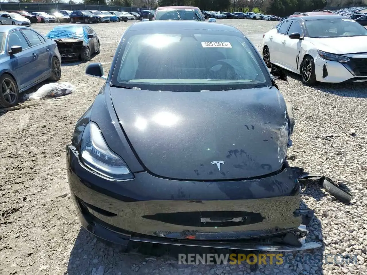 11 fotografías del automóvil dañado 5YJ3E1EA4LF784677 TESLA MODEL 3 2020