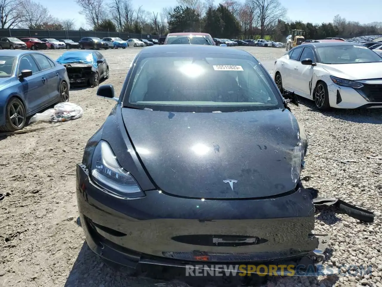 5 fotografías del automóvil dañado 5YJ3E1EA4LF784677 TESLA MODEL 3 2020