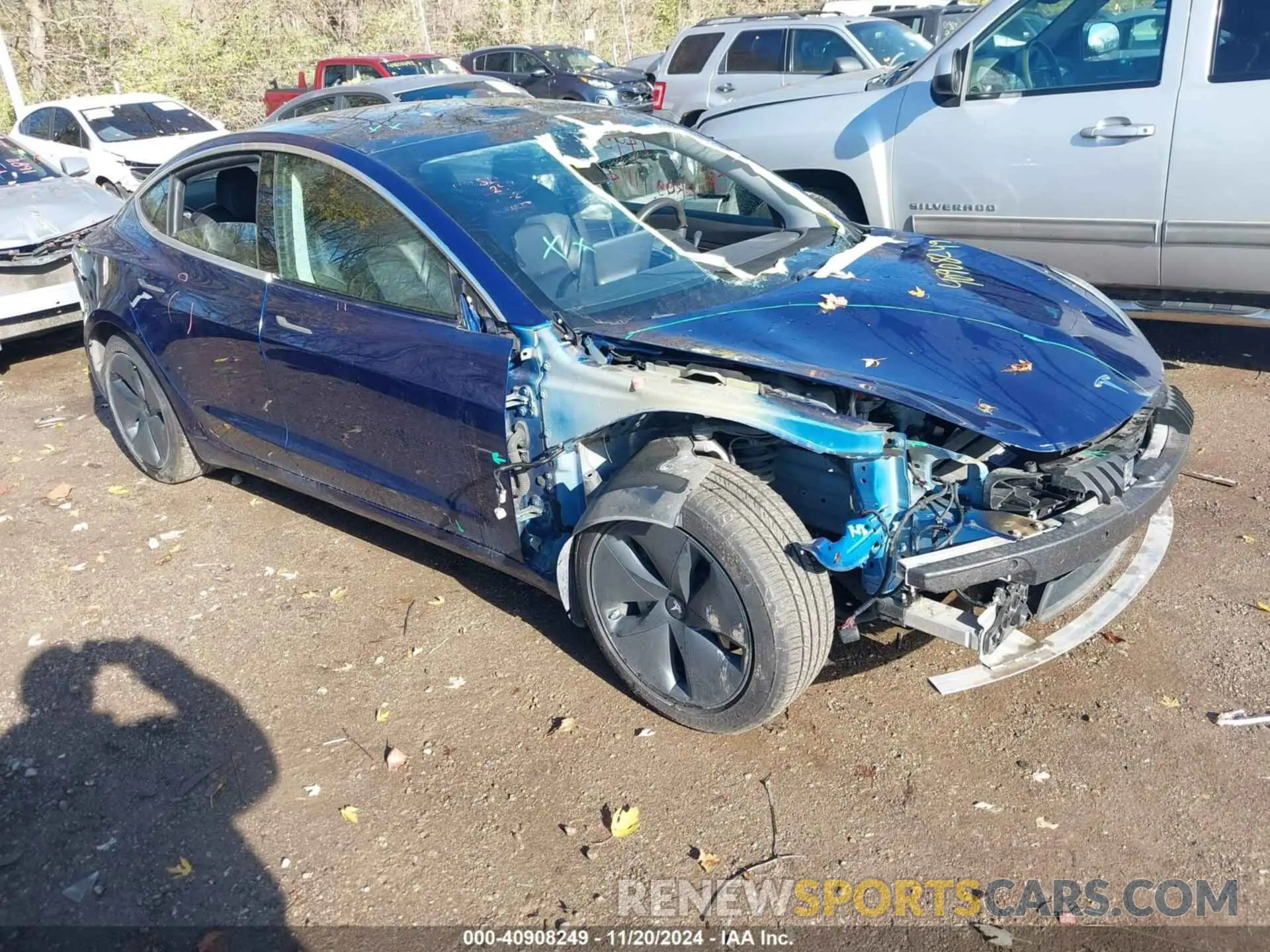 1 fotografías del automóvil dañado 5YJ3E1EA4LF796943 TESLA MODEL 3 2020