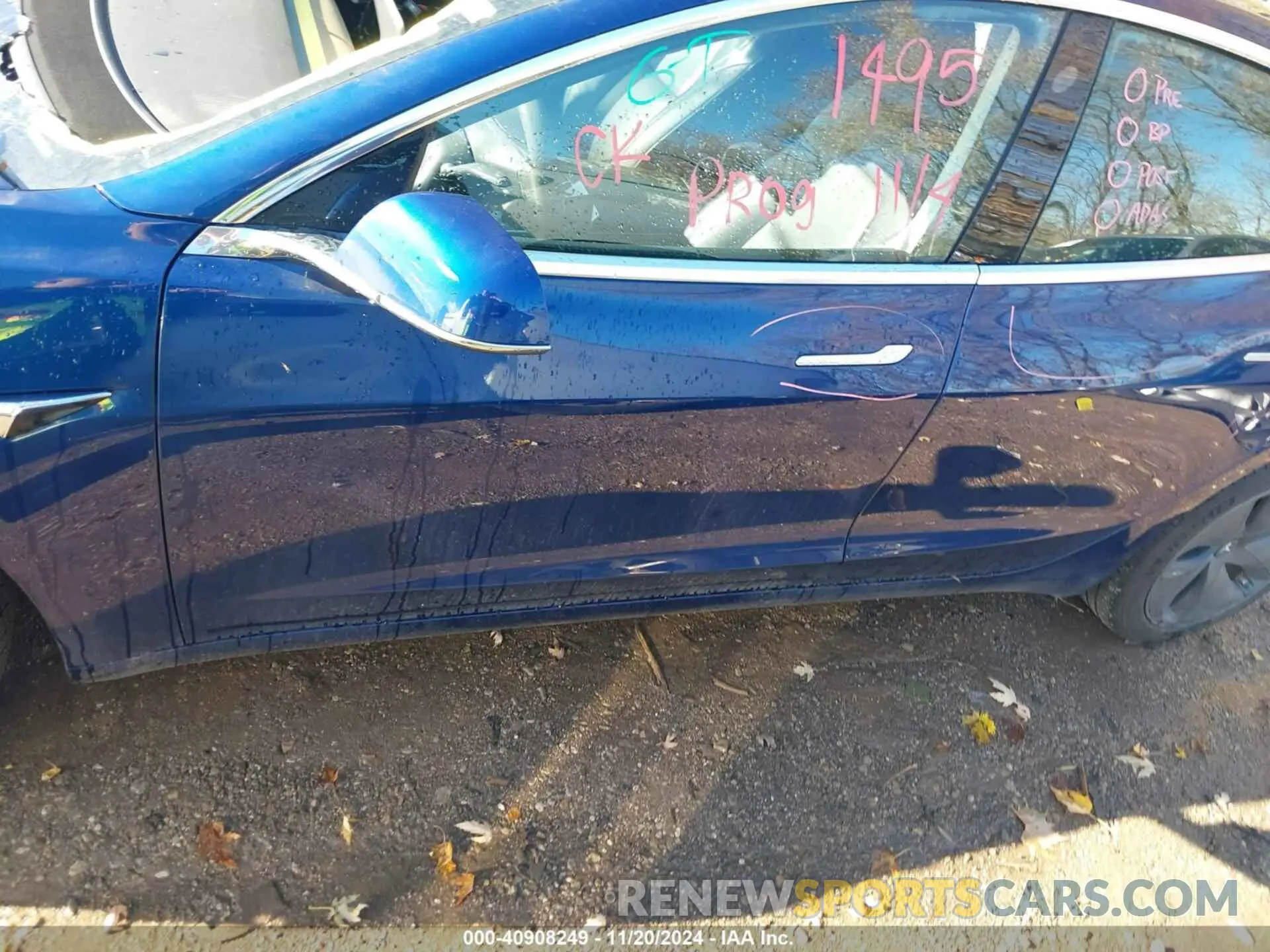15 fotografías del automóvil dañado 5YJ3E1EA4LF796943 TESLA MODEL 3 2020