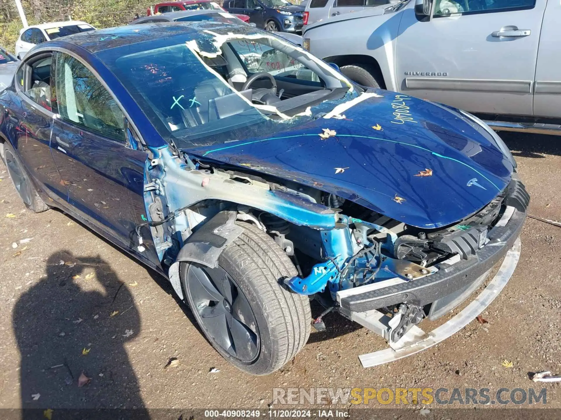 6 fotografías del automóvil dañado 5YJ3E1EA4LF796943 TESLA MODEL 3 2020