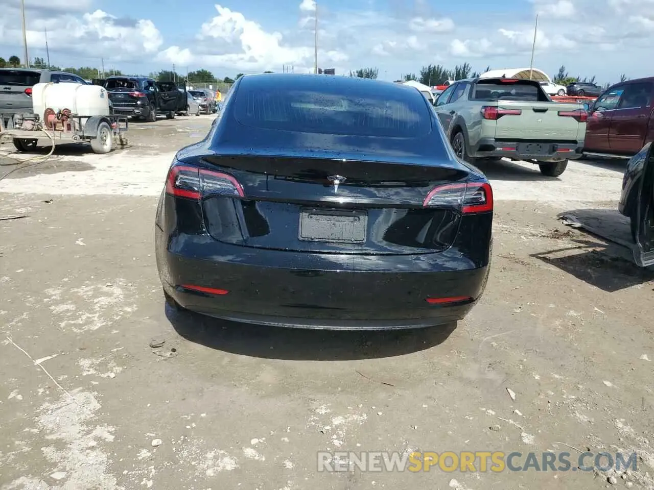 6 fotografías del automóvil dañado 5YJ3E1EA4LF797915 TESLA MODEL 3 2020