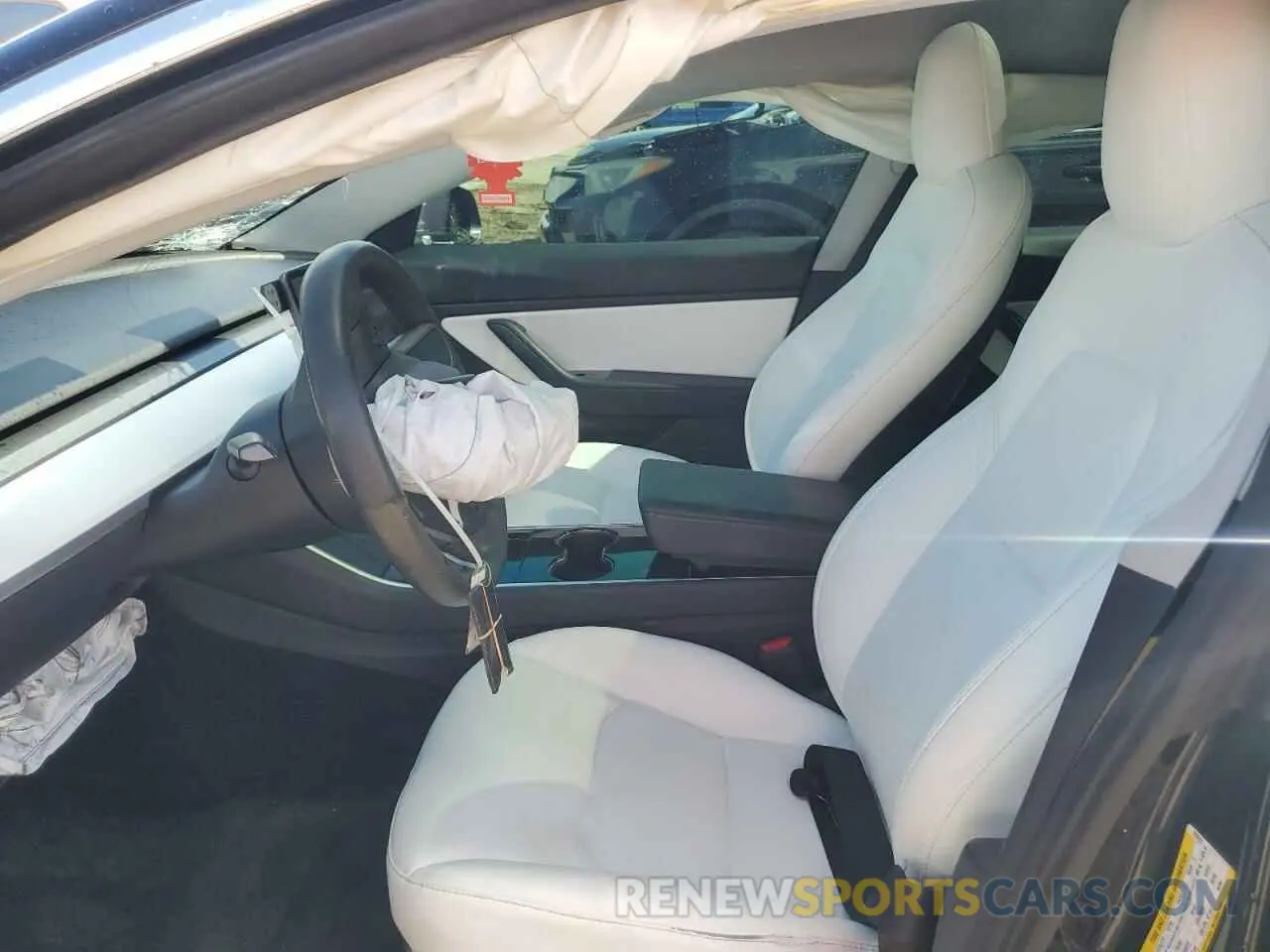 7 fotografías del automóvil dañado 5YJ3E1EA4LF797915 TESLA MODEL 3 2020