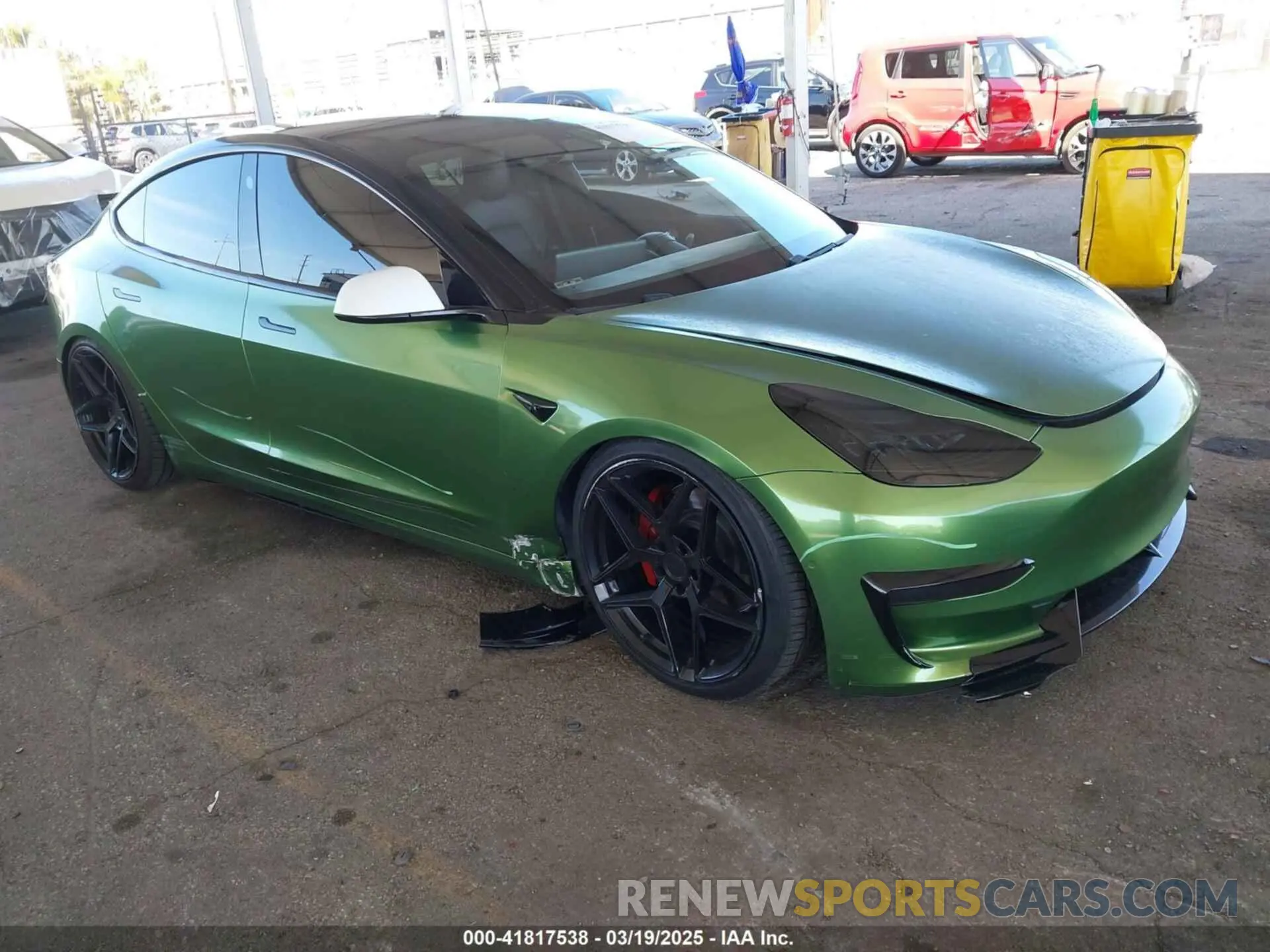 1 fotografías del automóvil dañado 5YJ3E1EA4LF799650 TESLA MODEL 3 2020