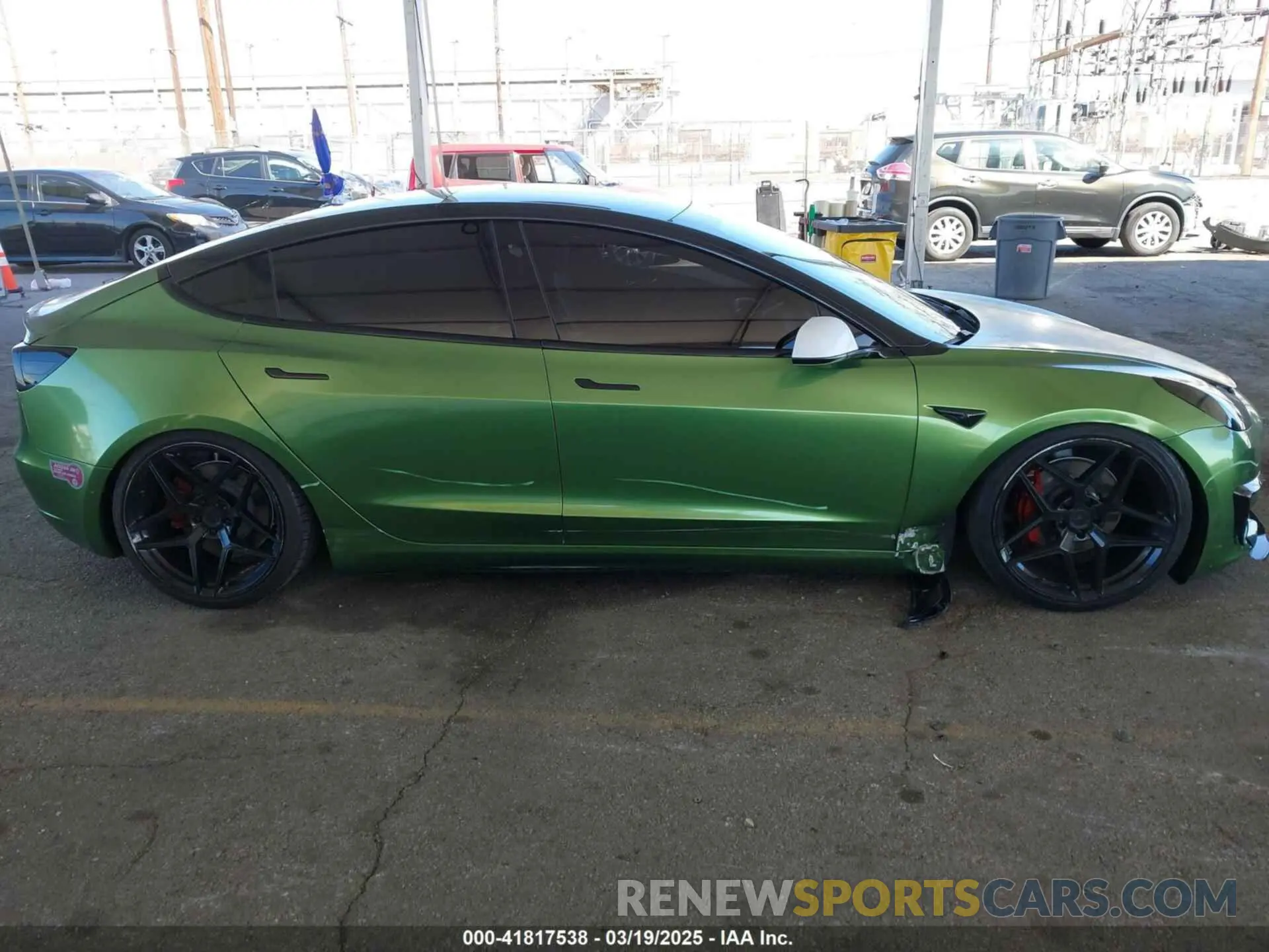 13 fotografías del automóvil dañado 5YJ3E1EA4LF799650 TESLA MODEL 3 2020