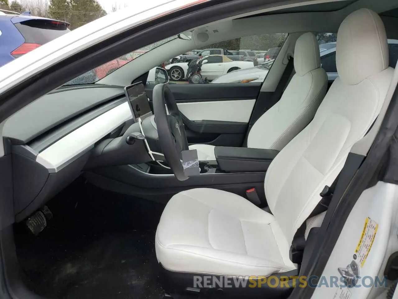 7 fotografías del automóvil dañado 5YJ3E1EA4LF805236 TESLA MODEL 3 2020